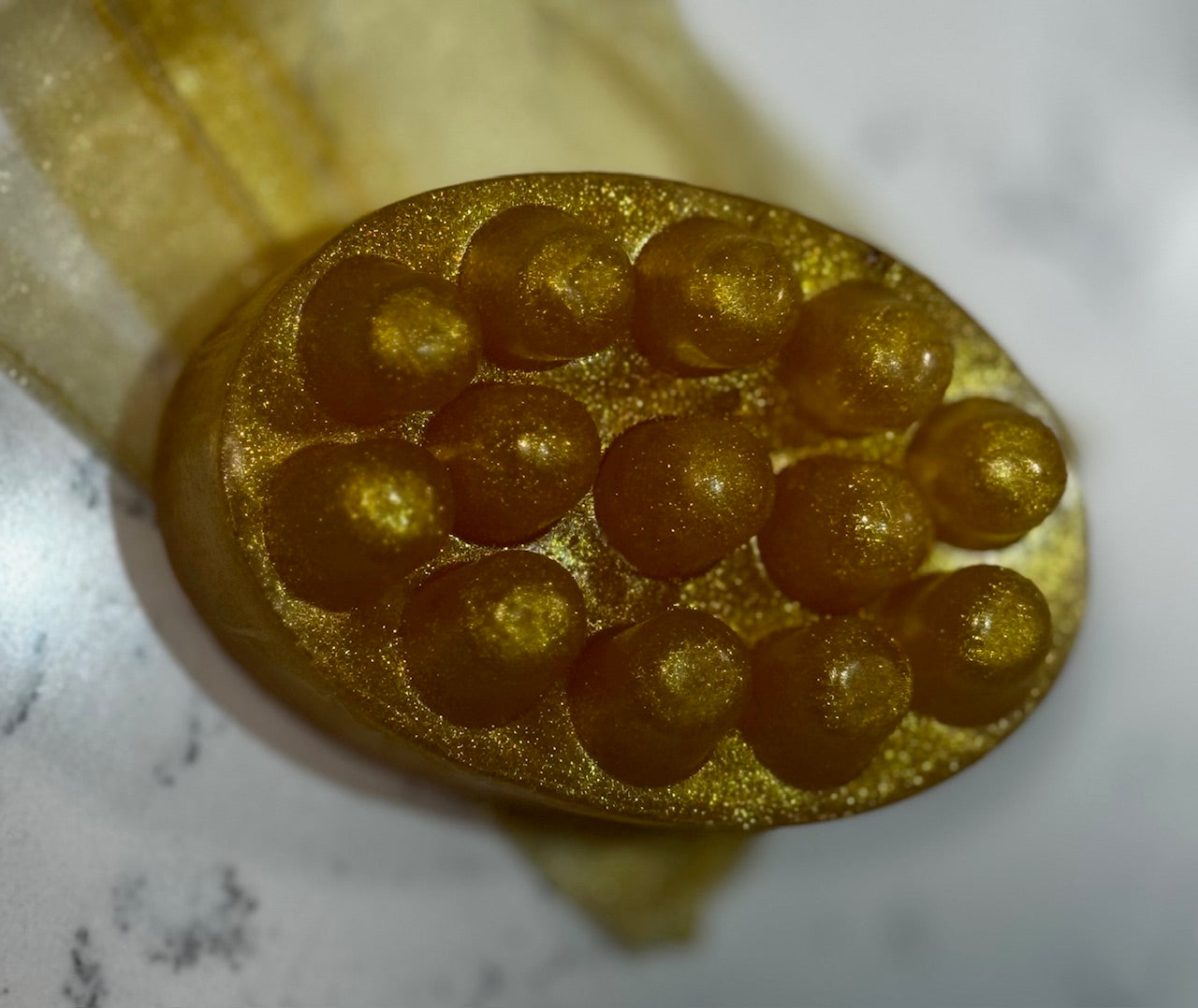 Handmade refreshing orange lemon bar soap