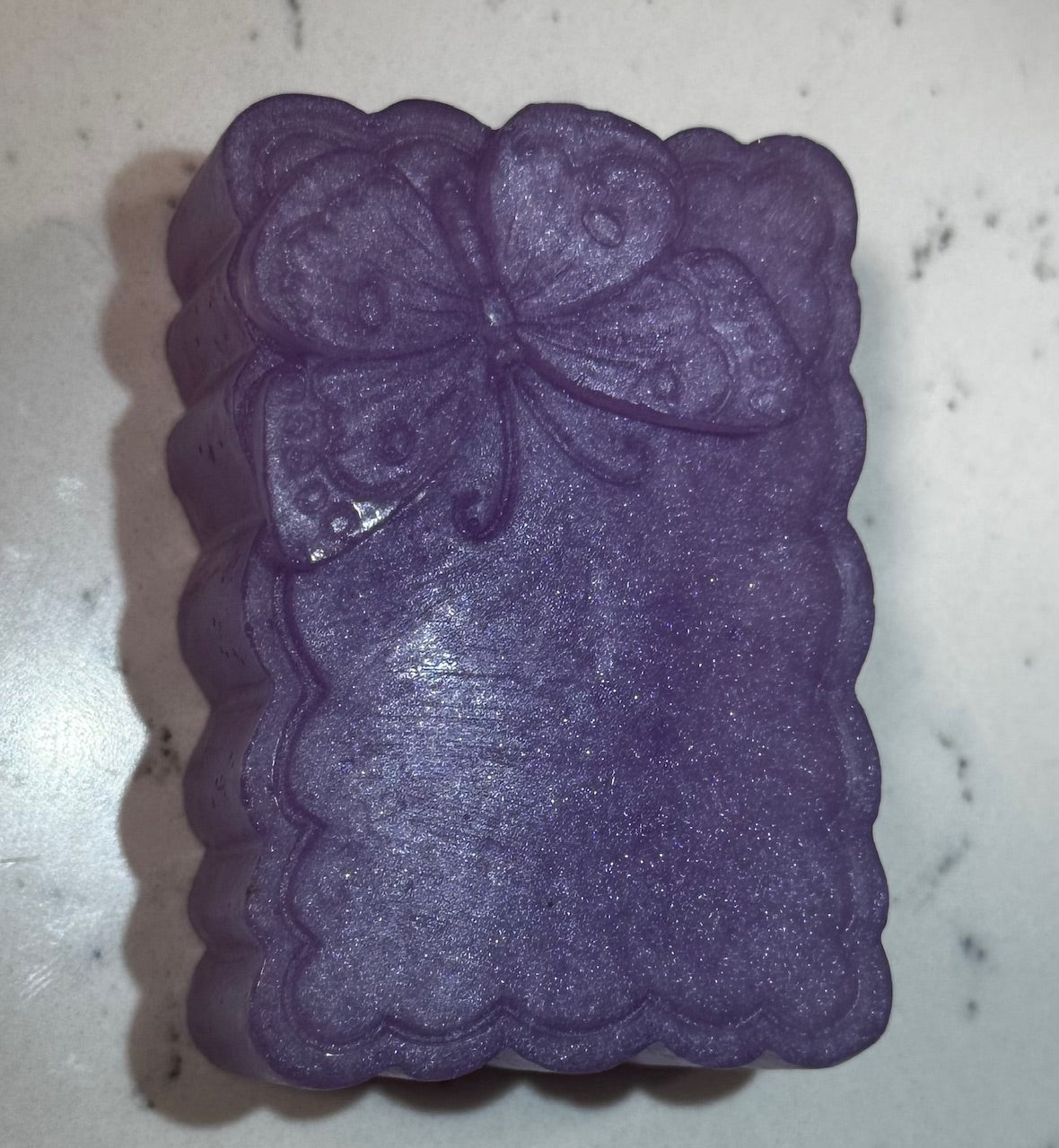 Natural lavender lemon relaxing soap bar