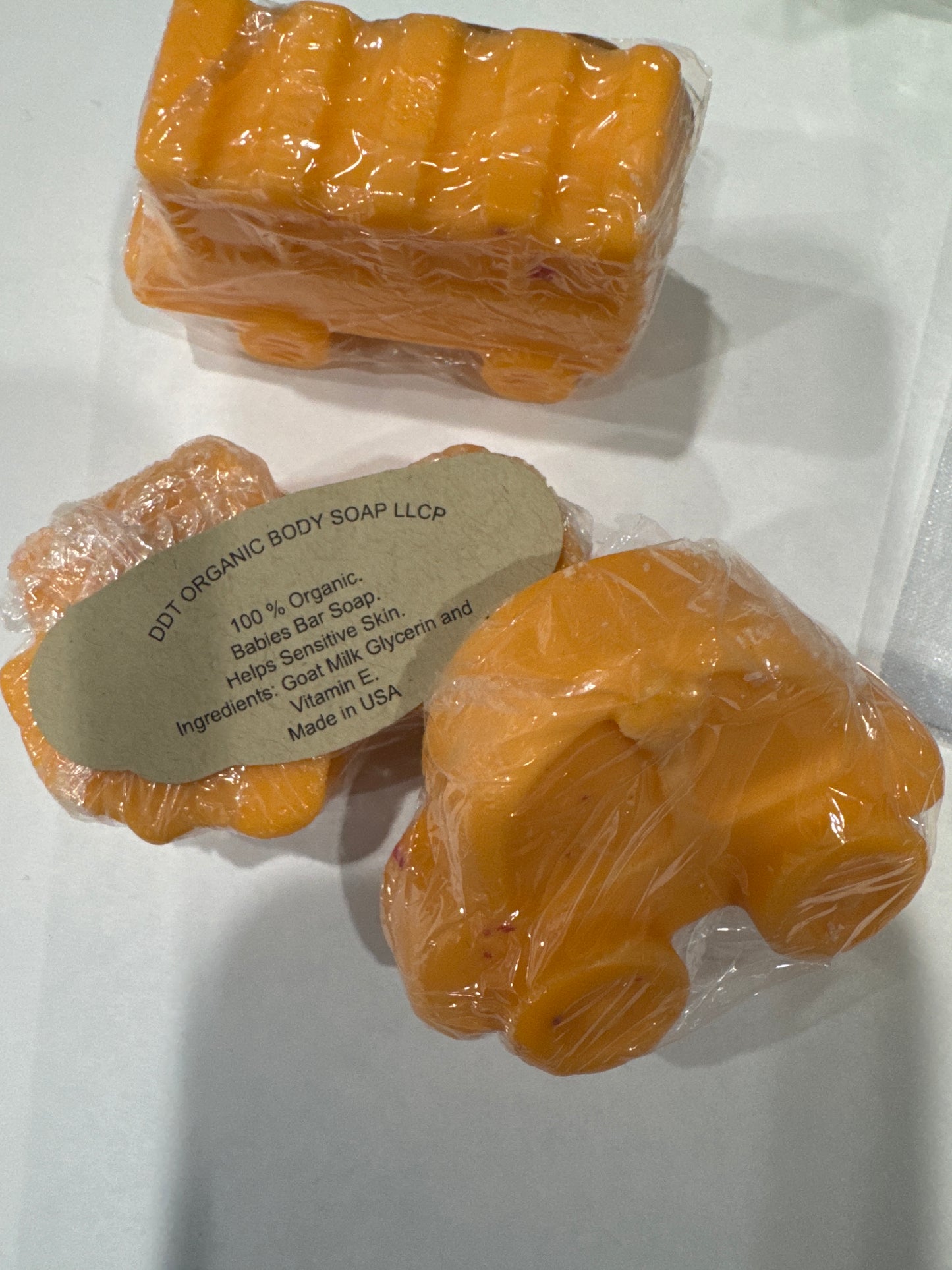 Natural baby soap bar for sensitive skin