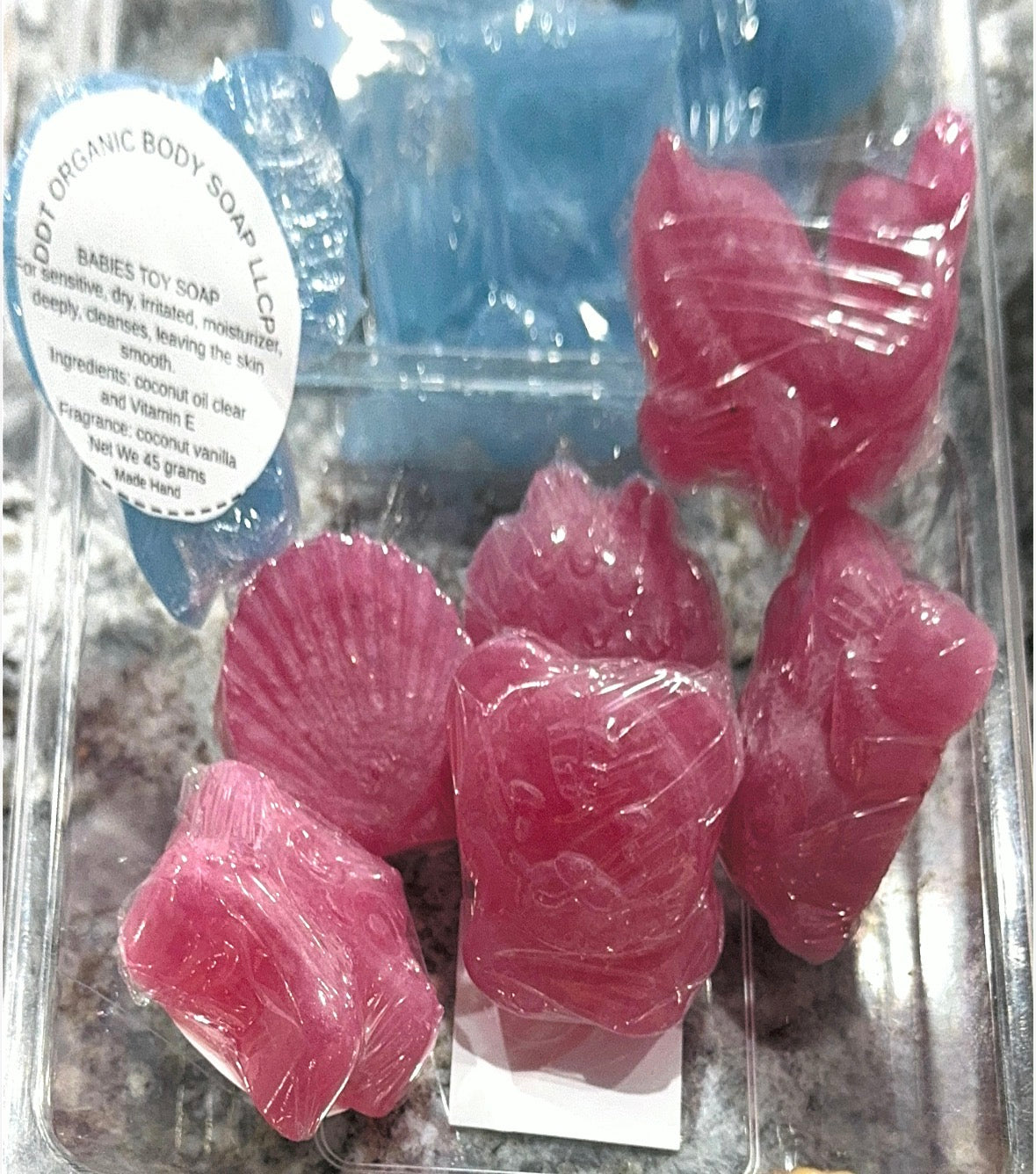 Handmade gentle baby bar soap